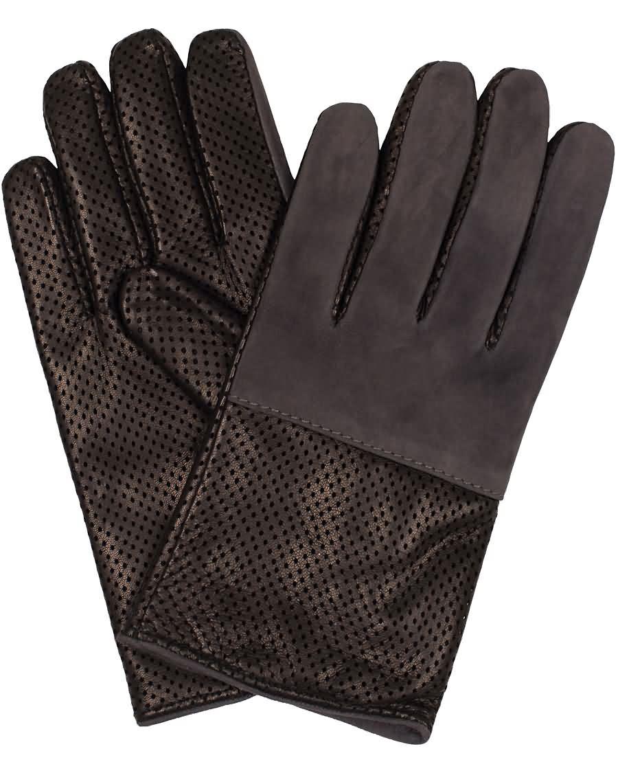 paul smith accessories driving gloves cashmere lining greyblack c2y5p